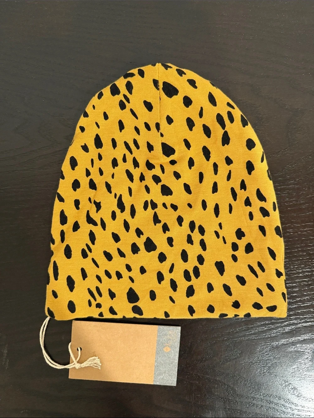 Kyte Baby Marigold Leopard Beanie